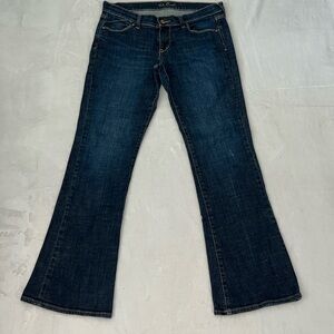 Old Navy “the flirt” Mid-Rise Flare Stretch Denim Blue Jeans Size 6